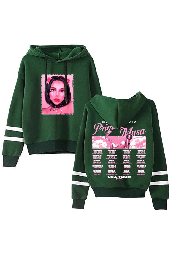 Omar Courtz Primera Musa Tour Pullovers Pocketless Parallel Bars Sleeve Streetwear