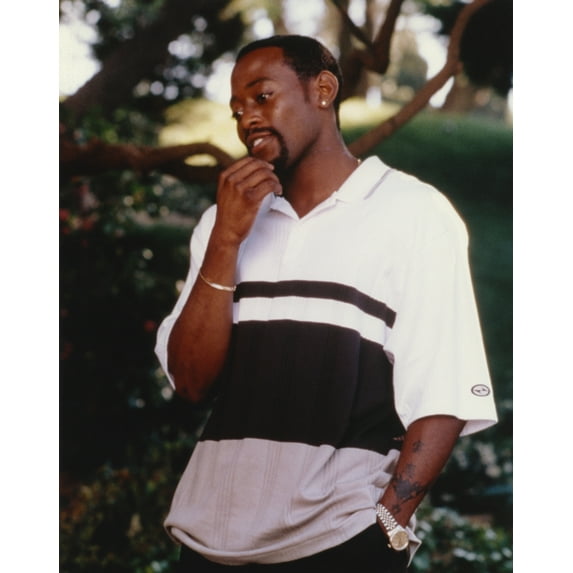 Omar Epps standing wearing Casual Polo Shirt Photo Print (8 x 10)