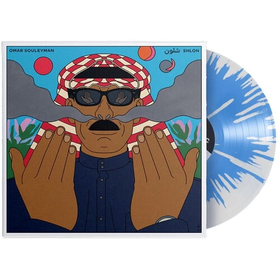 Omar Souleyman - Shlon - White/Blue Splatter - Music & Performance - Vinyl
