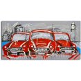 thumbnail image 1 of Omax Decor A 3239 London Stroll Original Painting on Canvas, 1 of 2