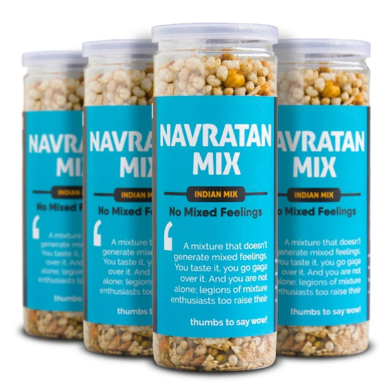 Omay Foods Navratan Mixture, 100G Jar (Pack Of 4)