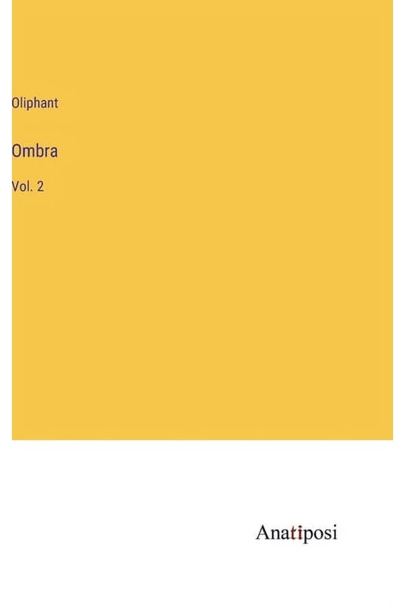 Ombra: Vol. 2