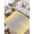 thumbnail image 1 of Ombre Area Rug for Bedroom 2.7x5 Ft Lemon Yellow and Grey Gradient Super Soft fuzzy Throw Rug Non-Slip Fluffy Plush Indoor Floor Carpet for Living Room Nursery Home Decor, 1 of 8