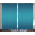 thumbnail image 1 of Ambesonne Ombre Curtains 2 Panel Set, Tropic Ocean Room, 108" x 84", Petrol Blue, 1 of 3
