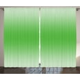 thumbnail image 1 of Ambesonne Ombre Curtains 2 Panel Set, Moss Leaf Spring Theme, 108" x 84", Green, 1 of 3