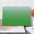 thumbnail image 1 of Ombre Cutting Board, Green GrassForest Plant Nature Inspired Vivid Colored Modern Design Digital Art, Decorative Tempered Glass Cutting and Serving Board, Large Size, Mint White, by Ambesonne, 1 of 1