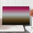 thumbnail image 1 of Ombre Cutting Board, Neutral Colors Combine Summer Sugary Inspired Graphic, Decorative Tempered Glass Cutting and Serving Board, in 3 Sizes, by Ambesonne, 1 of 2