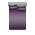 thumbnail image 1 of Ombre Fitted Sheet & Pillow Sham Set, Hollywood Theater Inspired Vintage Digital Purple Colored Modern Design Art Print, Decorative Printed 6 Piece Bedding Decor Set, Queen, Purple, by Ambesonne, 1 of 3