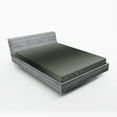 thumbnail image 1 of Ambesonne Ombre Fitted Sheet, Smokey Modern Design, Full Size, Black Grey, 1 of 2