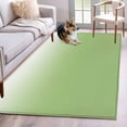 thumbnail image 1 of Ombre Green White Area Rug 4x6 FT, Non Slip Kids Room Carpet, Colorful Painting Washable Soft Floor Carpet Non-Shedding Throw Rug for Dorm Kitchen Study Room Home Office Bedside, 1 of 9