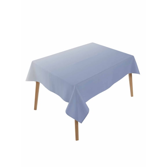 Ombre Grey Blue| Rectangle Tablecloth, Abstract Art Waterproof & StainResistant Tablecloth, Washable Oil-proof Table Cover for Dining/Party/Wedding/Camping/Buffet 60x84 In