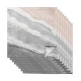 thumbnail image 1 of Ombre Ocean Beach Cloth Napkins, Nautical Coastal Beach Sandy Gradient Gray Washable and Reusable Dinner Napkins Set of 8, Table Napkin for Kitchen Party Birthday Wedding Hotel Housewarming 20"x20", 1 of 9