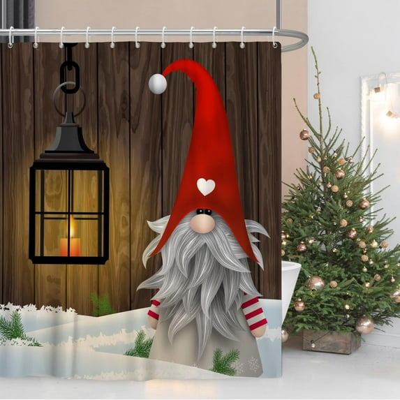 Ombre Shower Curtain Sets for Bathroom Gradient Light Blue Stall RV Decor Modern Light Purple Waterproof Fabric Farmhouse Room Partition Hotel Bathtub Shower Curtain with Hooks 84x72inches