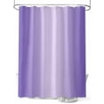 thumbnail image 1 of Ombre Shower Curtain, Violet Purple Gradient Waterproof Shower Curtain Set with 12 Hooks Lightweight Washable Fabric Shower Curtains for Bathroom 72x78 Inches, 1 of 6