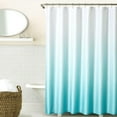 thumbnail image 1 of Ombre Shower Curtain for Bathroom,Modern Ombre Texture Fabric Waterproof Shower Curtain,72 x 84 Inches,Green, 1 of 6