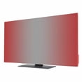 Ombre TV Dust Cover 55 Inch, Red and Grey Gradient Computer Monitor ...