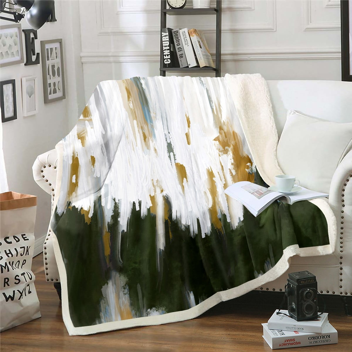 Ombre fleece blanket new arrivals