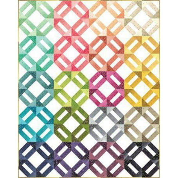 Ombre Weave Quilt Pattern - V and Co