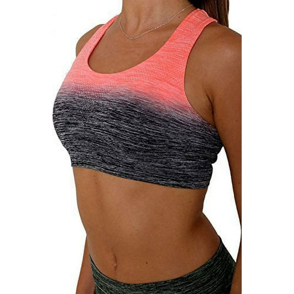 Ombre Yoga Sports Bra Top