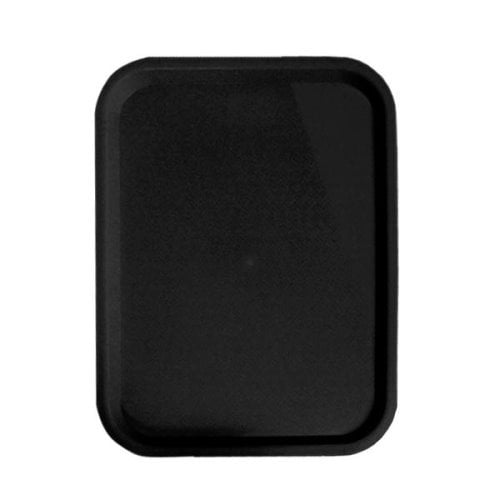 Omcan Products Fast Food Tray, 12" X 16", Black, Each (80096)