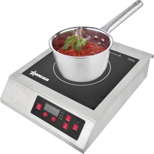 Omcan Tabletop Induction Cooker, 3500w, 240v, 16.5 x 13 x 4, Each (44226)