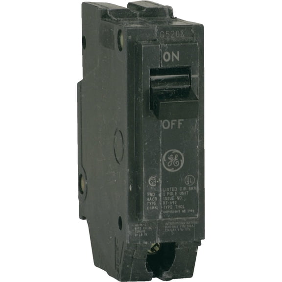 Camco Single Pole Circuit Breaker THQL1115 - 15 Amp, Plug-In, 120 V, 1 Pole