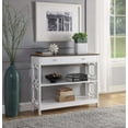 thumbnail image 1 of Omega 1 Drawer Console Table, White, 1 of 2