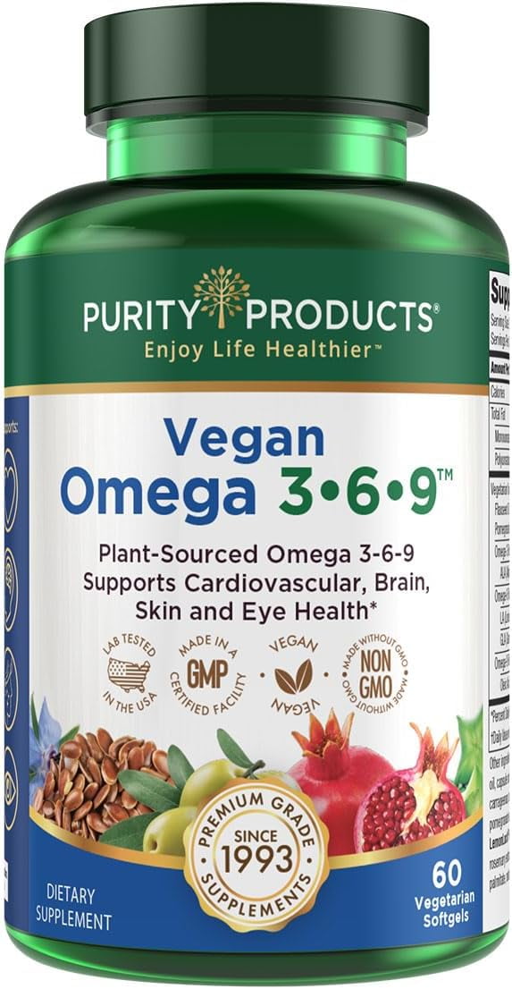 Omega 3 6 9 Vegan and Vegetarian Omega Formula 5 IN 1