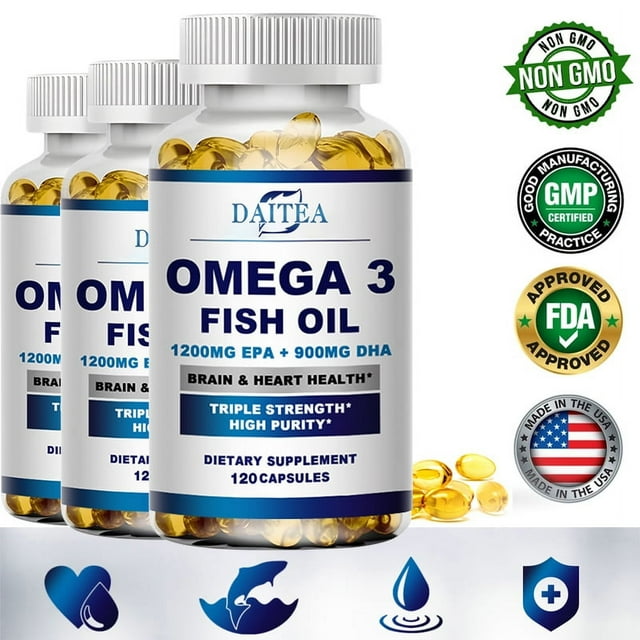 Omega 3 Fish Oil 1200MG EPA+900MG DHA120capsules