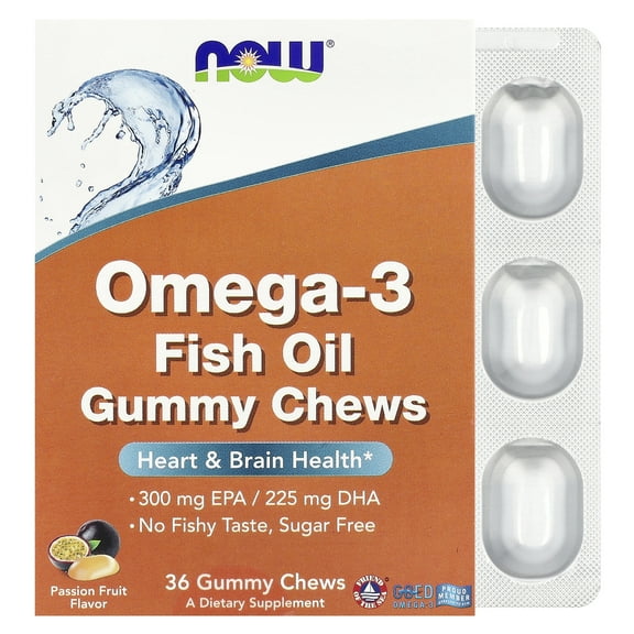 Omega-3 Fish Oil - 36 Gummy Chews