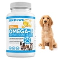 thumbnail interactive-video image 1 of Omega 3 Fish Oil for Dogs - 180 Count Tablets – Helps Shedding, Skin Allergy, Itch and Dry Skin, Hot Spots - Joint Health, 1 of 6