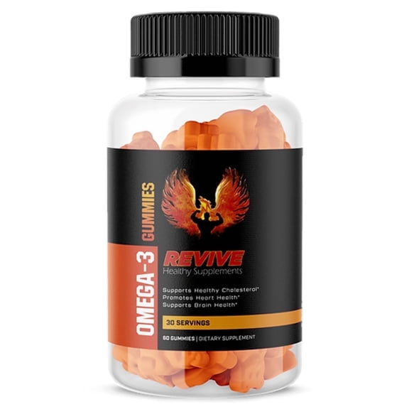 Omega 3 Gummies-Revive Healthy Supplements 7oz