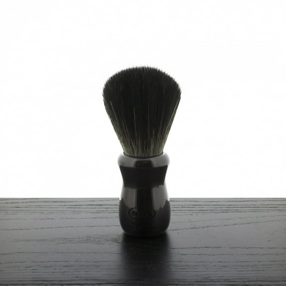 Omega 96899 Hi-Brush Black Fiber Shaving Brush