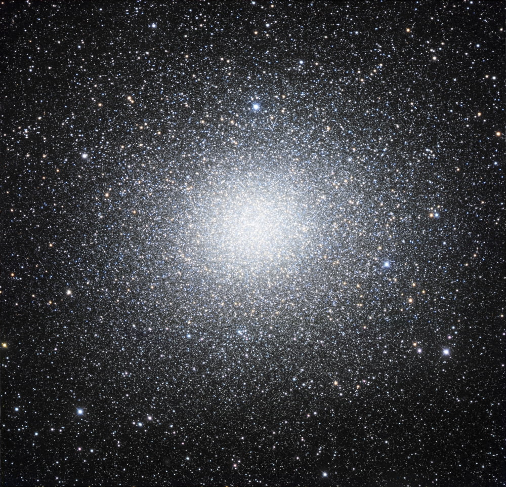 Omega Centauri or NGC 5139 is a globular cluster of stars seen in the constellation of Centaurus Canvas Art - Robert GendlerStocktrek Images (28 x 27)
