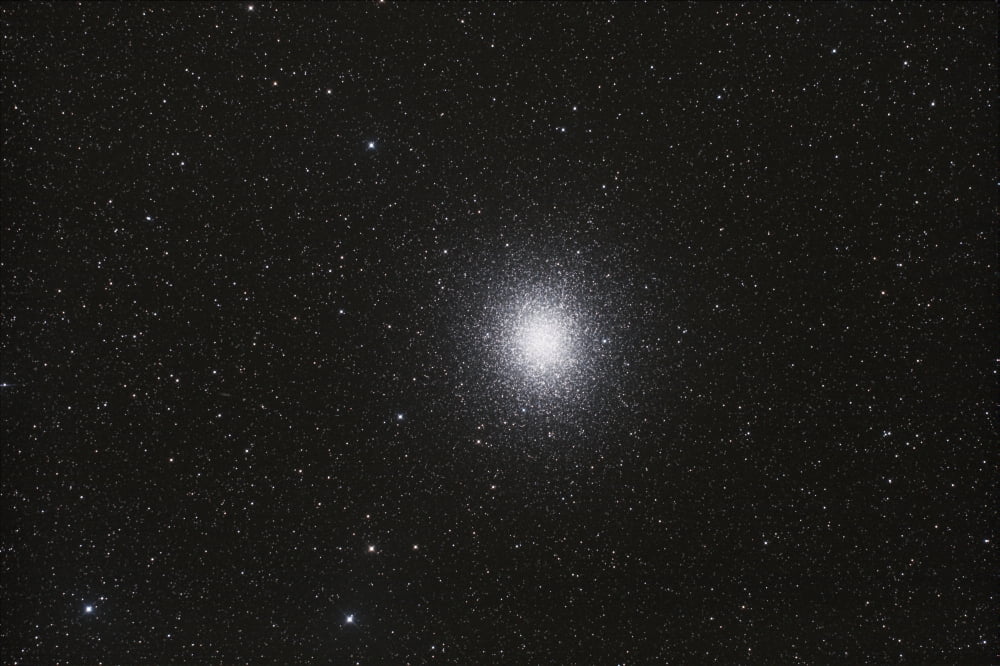 Omega Centauri globular star cluster Canvas Art - Philip HartStocktrek Images (34 x 23)