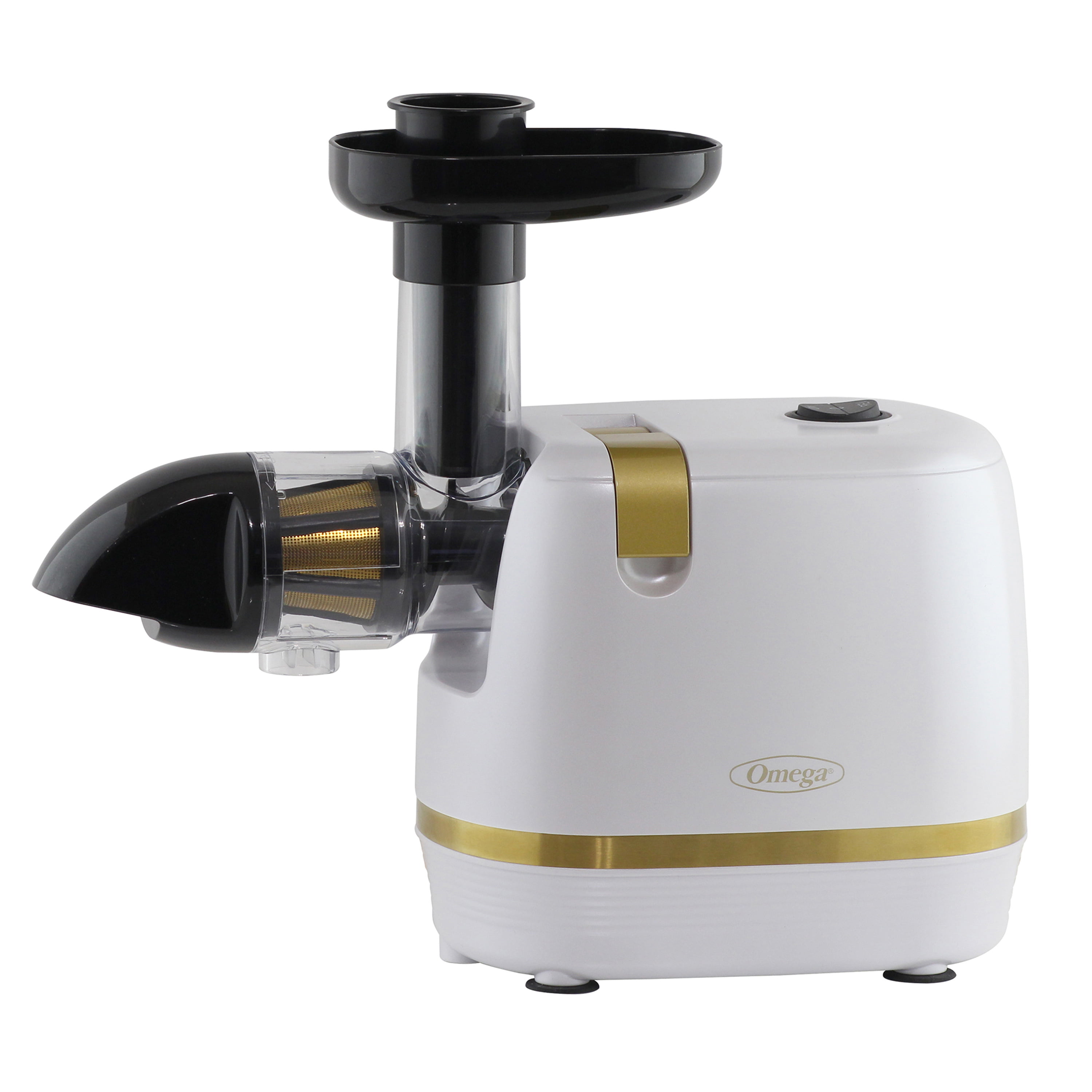 Omega Cold Press 365 Horizontal Compact Masticating Juicer, White