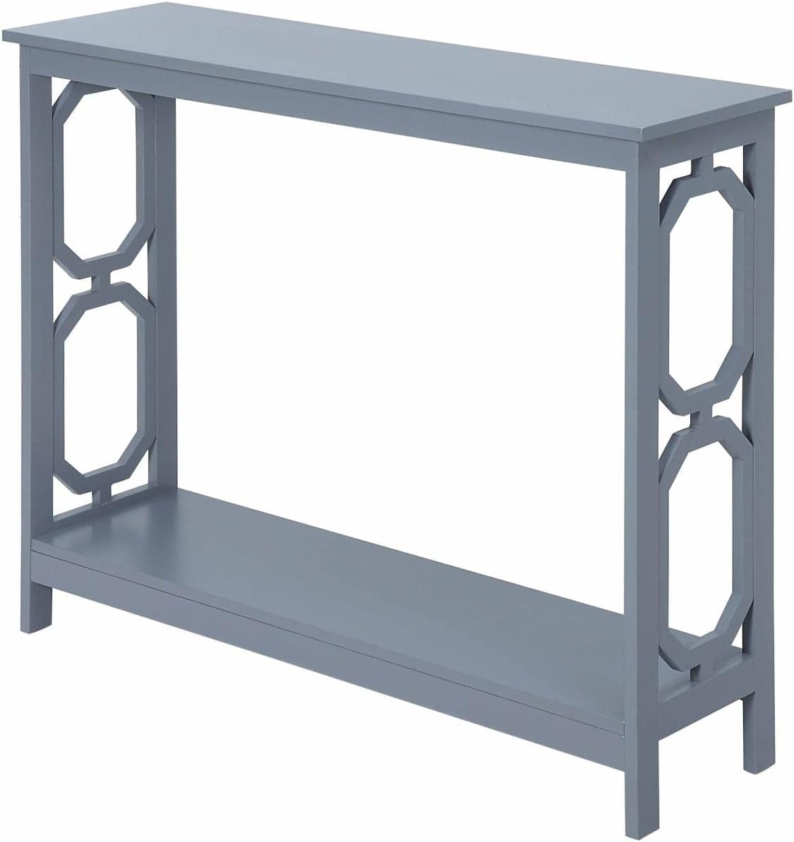 Omega Console Table with Shelf, Cobalt Blue - Walmart.com
