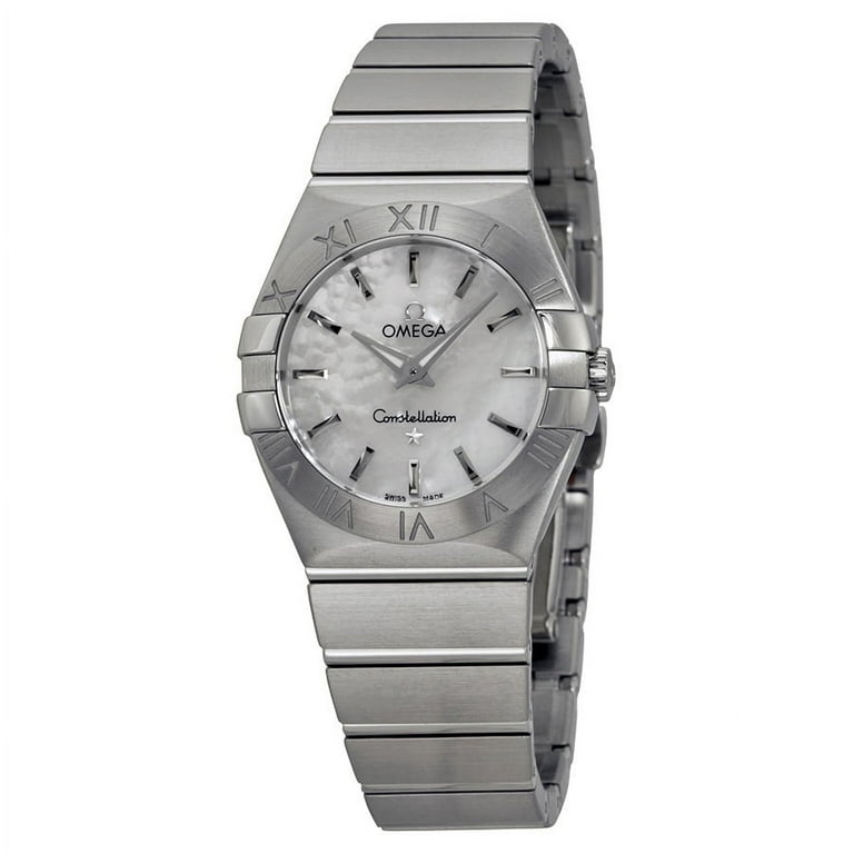 Omega Constellation Mother of Pearl Dial Stainless Steel Ladies Watch 12310276005001 Walmart