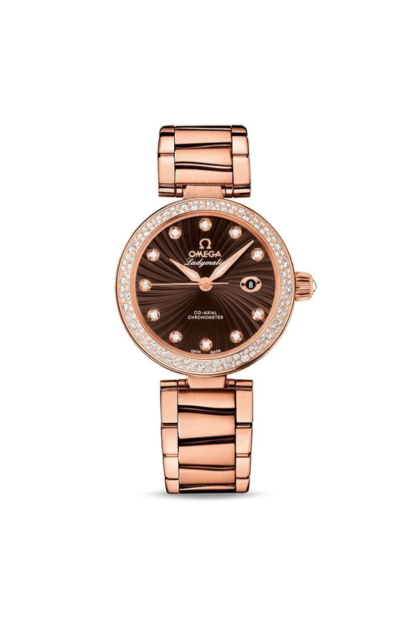 De Ville Ladymatic 18k Rose Gold Automatic Watch 425.65.34.20.63.002