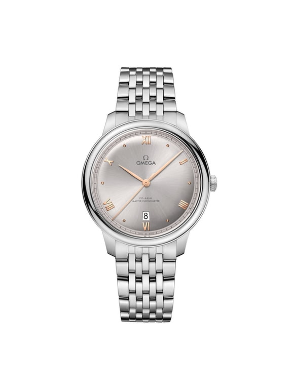 De Ville Prestige Co-Axial Master Chronometer 40mm Automatic Grey Dial Stainless Steel Men's Watch 434.10.40.20.06.001
