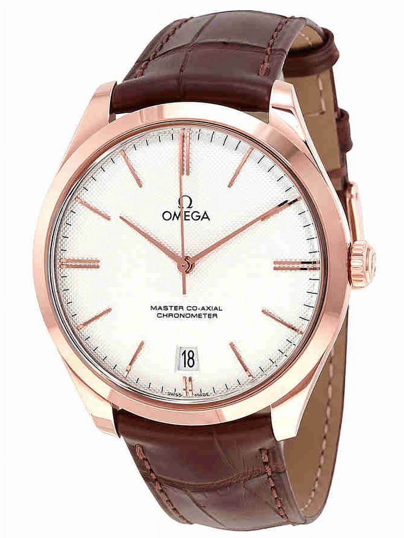 Omega De Ville Tresor 18k Sedna Rose Gold Mens Watch Kuwait Ubuy