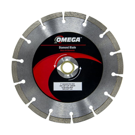 Omega Diamond Tools MP70 7 in. Segmented Diamond Blade