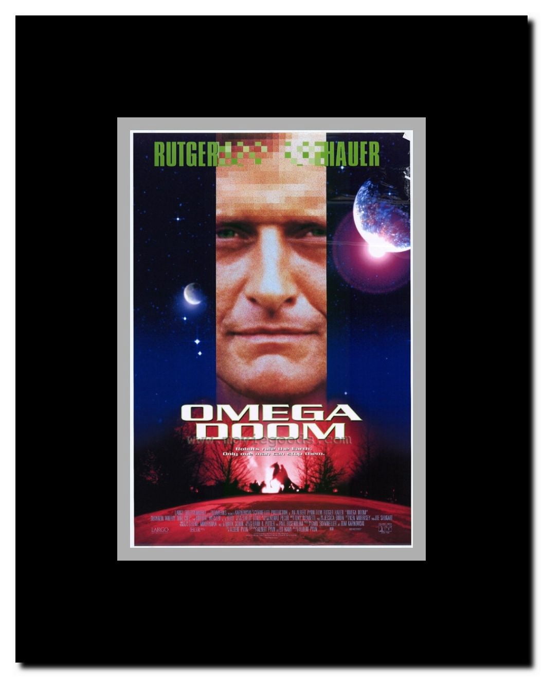 Omega Doom Framed Movie Poster