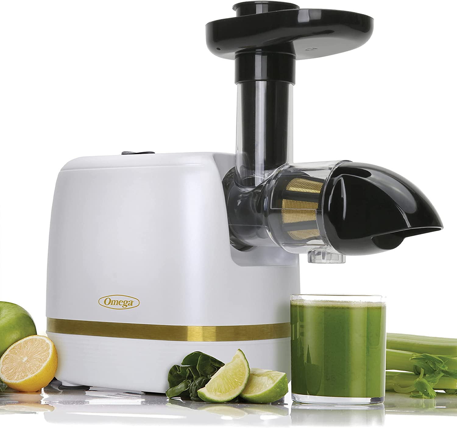 Omega H3000D Cold Press 365 Juicer Slow Masticating Extractor Creates