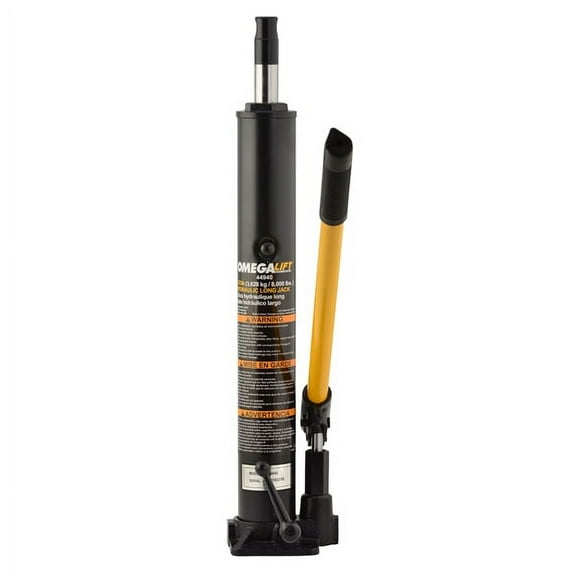 Omega Lift Equipment 44940 Black Crane Jack, 4 Ton Capacity