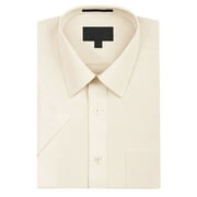 men's slim fit ivory dress shirt Men's Ivory Solid Dress Shirt at Amazon Men's Clothing store