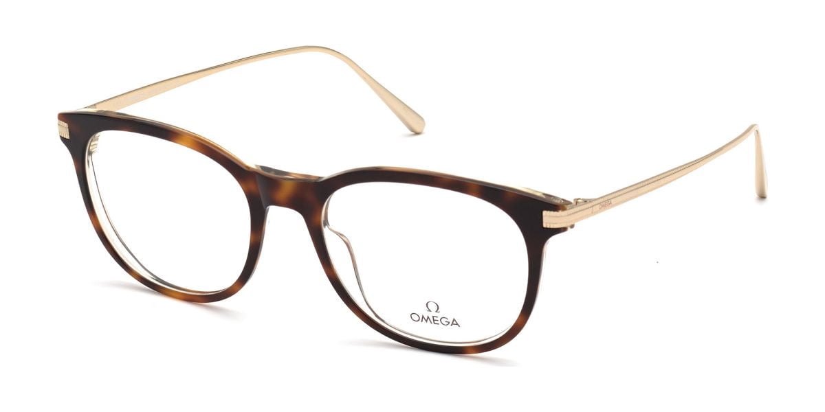 Omega Rimless Frame Omega OM5013 Full Rim Round Havana/Other Eyeglasses - Walmart.com