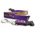 thumbnail image 1 of Omega Psi Phi Fraternity New Woven Embroidered Lanyard, 1 of 1
