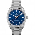 thumbnail image 1 of Omega Seamaster Aqua Terra 150M Co-Axial Master Chronometer Ladies' 38 mm Automatic Blue Dial Steel Ladies Watch 220.10.38.20.03.002, 1 of 4