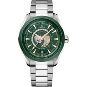 Omega Seamaster Aqua Terra 150m GMT Worldtimer Automatic Green Dial Steel Mens Watch 220.30.43.22.10.001
